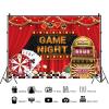 10x6.5ft Game Night Backdrop Las Vegas Poker Jackpot Gamble Gaming Photography Background for Adults Casino Night Theme Party Decorations Portraits Banner Photo Studio Props view 2