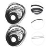 LIFKICH Spare Belt for Cassette Tape Machines Cassette Belt Recorder Rubber Belt Set view 4