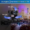 FoMaKo K20UH 4K HDMI PTZ Camera with AI Auto-Tracking(Gen 3), NDI HX3 Certified, 20X Optical Zoom, USB 3.0/LAN, PTZ Camera 4K for Church, Worship, Education, Conferences,(NDI License Included), Black view 3