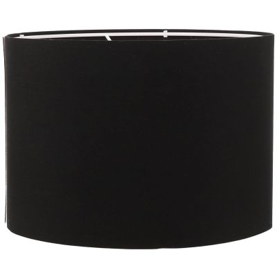 WHAMVOX Linen Fabric Drum Lampshade Removable Light Cover for Table Floor Lamps Elegant Design Easy Installation for Home Decor