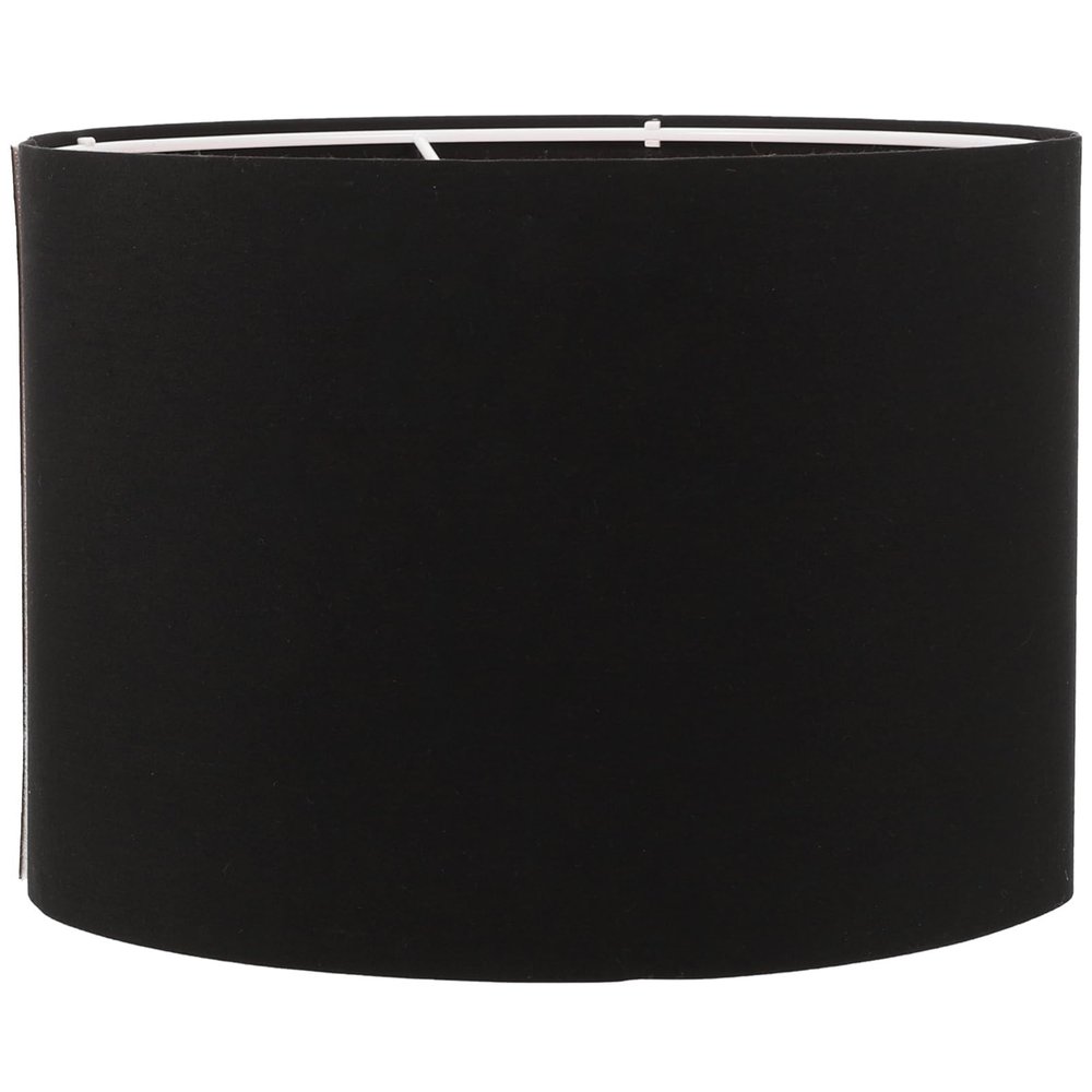 WHAMVOX Linen Fabric Drum Lampshade Removable Light Cover for Table Floor Lamps Elegant Design Easy Installation for Home Decor