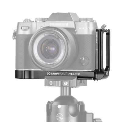 SUNWAYFOTO PFLO-XT50 L-Bracket for Fujifilm X-T50 Arca Swiss Quick Release L Plate, One Piece