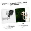 LIFKICH 1pc Security Camera Bracket Stand Mount for CCTV Compatible Cameras Use Stable Design Tilt view 4