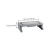 GLSTOY Heightening Storage Rack Multi-functional Monitor Stand with Drawer for Home Office Ergonomic Design to Reduce Neck Strain Smooth Edges Strong Support Space-saving Desktop view 2