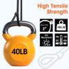 2000 PCS Zip Ties 8 Inch, Cable Ties 40lbs Tensile Strength, Black Zip Ties for Indoor and Outdoor Use, UV Resistant Wire Ties view 3
