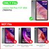 ALILANG Case for Lenovo Tab Plus 11.5 Inch 2024 (TB351FU) with Stylus, Shockproof Folding Stand Cover for 11.5" Lenovo Tab Plus 2024 Case-Purple Butterfly view 2