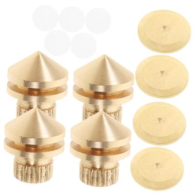 QUMIIRITY 4pcs Isolation Feet for Speakers Changelin Audio Isolation Pads Speaker Spikes Replacement for