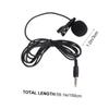 Parliky High Dynamic Lapel Lavalier Microphone Clip Mic for Mobile Phone Camera Rotatable Clip for Easy Use view 2