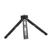 DirectNine Basics Metal Mini Tripod for Cameras Smartphones Level Adjustable Aluminum Alloy Foldable Design for Travel and Live Streaming Compatible Mirrorless Cameras Black view 1