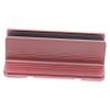 Aluminum Alloy Vertical Laptop Stand Riser Holder for Desktop Durable and Sturdy Design Compatible with Various Laptop Models Rose Gold Finish view 1