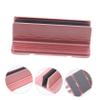 Aluminum Alloy Vertical Laptop Stand Riser Holder for Desktop Durable and Sturdy Design Compatible with Various Laptop Models Rose Gold Finish view 3