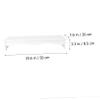 1pc Computer Monitor Stand Keyboard Holder Ergonomic Desktop Riser for Home Office Height White Suitable for Students and Professionals view 2