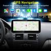 10.25'' Android 14 Car Radio Wireless Carplay Touchscreen for Mercedes Benz C Class W204 2006-2010 NTG4.0 System Car Stereo, Support Wirless Android Auto, Navigation, Camera view 3