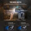 NEEWER Z880-N 2.4G 76Ws i-TTL Camera Flash Speedlite Compatible with Nikon, Compatible with Godox, Upgraded UI Adjustable Modeling Lamp TTL/M Quick Switch TCM Key 1/8000s HSS 3000mAh 600 Full Power view 3