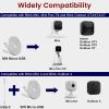 50ft Power Extension Cable Compatible with Blink Mini 2, Blink Mini and Blink Outdoor 4(4th Gen),(3rd Gen), XT, XT2 Cameras - 15m Long Flat Charging Cord with 30cm USB C Waterproof Adapter, White view 2