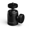 ATLI Universal 1/4" Screw Mini Tripod Ball Head Stainless Steel Aluminum Alloy 360 Degree Rotation Mount Base Adapter Compatible with ATL3500 ATL4500 ATL330 Camera Monopod Camcorder Light view 1