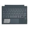 ZJchao Tablet Keyboard BT Magnetic RGB Backlit with Gesture Control Touchpad for Pro 3 7+ Office Home Entertainment (Blue) view 3