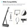 Wall-Mount Light Boom Arm with /4" & 3/8" Thread Screws Compatible with Photography Strobe, Monolight, Softbox, Reflector, and Light Stand Mounts view 3