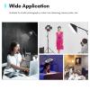 Wall-Mount Light Boom Arm with /4" & 3/8" Thread Screws Compatible with Photography Strobe, Monolight, Softbox, Reflector, and Light Stand Mounts view 4