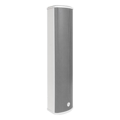 Sound Town 70V/100V 4x5 Weather-Resistant Column Array Passive Speaker, with IP55-rated Aluminum Enclosure, for Home & Commercial Installations, Indoor & Outdoor, Grey (TARVOS-CL45G)