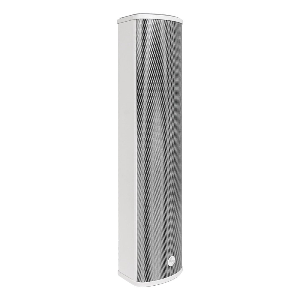 Sound Town 70V/100V 4x5 Weather-Resistant Column Array Passive Speaker, with IP55-rated Aluminum Enclosure, for Home & Commercial Installations, Indoor & Outdoor, Grey (TARVOS-CL45G)