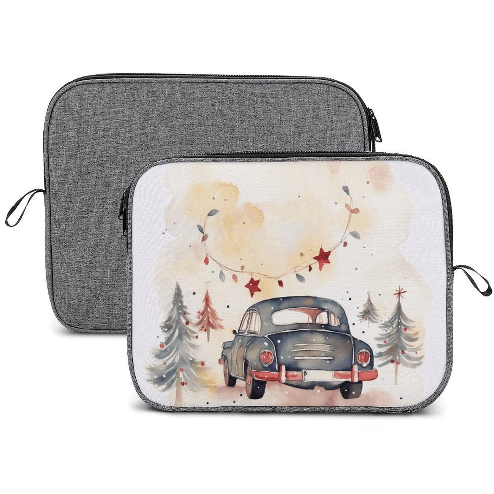 A Car Laptop Sleeve Case Waterproof Shock Resistant Notebook Protective Bag Lightweight Carrying Case Compatible 14 Inch Laptop
