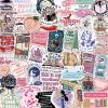 150 PCS Romance Book Stickers for Kindle, Holographic Bookish Sticker Pack Reading Glitter Vinyl Decals for Laptop Ebook Readers Water Bottles Journal Scrapbook Waterproof view 1