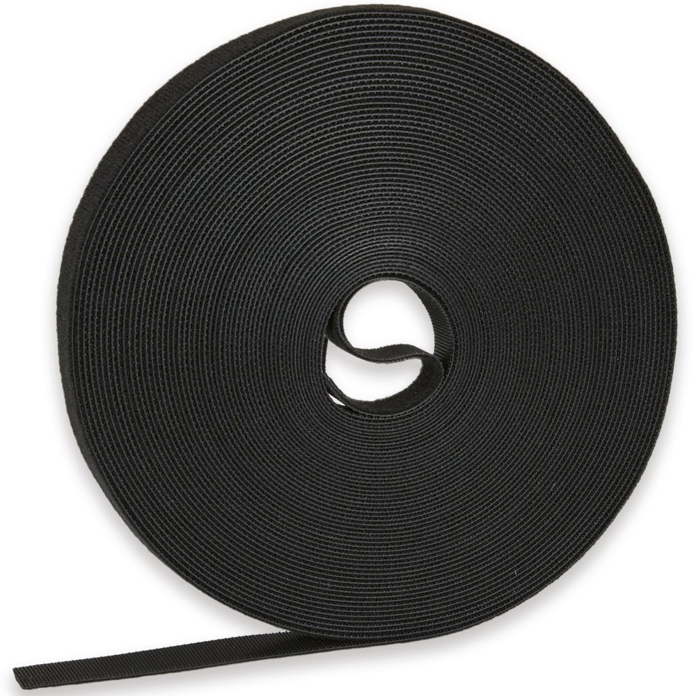 24 Yard x 1/2 Inch Hook and Loop Roll, Reusable Fastening Cable Ties, Multi-purpose Cable Management Wire Ties Cable Straps for Organizing Home, Office and Data Centers