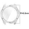 2Pack Compatible for Garmin Fenix 8 43mm 47mm 51mm Screen Protector Case, PC All-Round Case Compatible for Garmin Fenix 8 Smartwatch (3 Colors A, 47MM) view 2