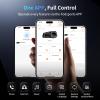 Fodsports FX7 10-Rider Mesh Motorcycle Bluetooth Headset, Smart APP Control, Dual Chips V5.4 Helmet Communication System Intercom with Audio Multitasking, Music Share & FM, IP67 Waterproof, 1 Pack view 3