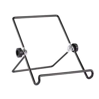 Acouto Multi Angle Portable Foldable Metal Non Slip Stand Holder for Tablet Big Size Tablet Stand Tablet Stand (L)
