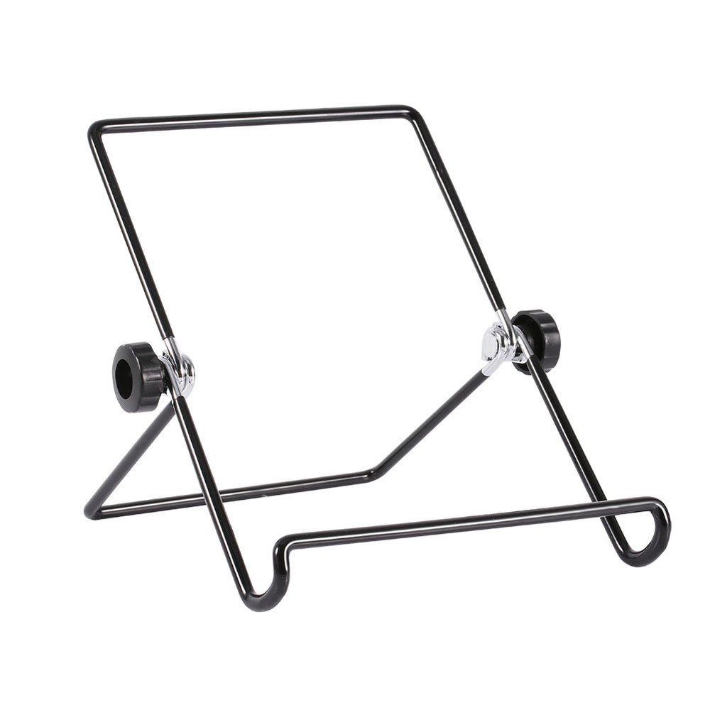 Acouto Multi Angle Portable Foldable Metal Non Slip Stand Holder for Tablet Big Size Tablet Stand Tablet Stand (L)