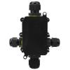 IP68 4 Way Plastic Junction Box for Underwater Wiring 450VAC 24A UL94V 2 Rated,Secure Cable Entry with 5.9mm/9.12mm Glands,Ideal Home Garden & Co view 2