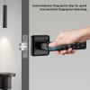 Fingerprint Door Lock, 5 in 1 Keyless Entry Door Lock with Handle, Keypad & App Control, Smart Door Lock, Biometric Door Lock for Front Door, Home, Bedroom, Office, Apartment view 3