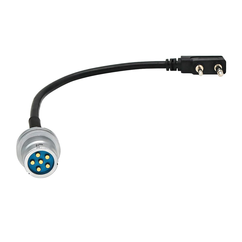 6-Pin Plug to for Kenwood Socket Radio Adapter Cable for an/PRC 148 152A Walkie-Talkie