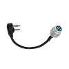 6-Pin Plug to for Kenwood Socket Radio Adapter Cable for an/PRC 148 152A Walkie-Talkie view 3