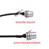 6-Pin Plug to for Kenwood Socket Radio Adapter Cable for an/PRC 148 152A Walkie-Talkie view 4