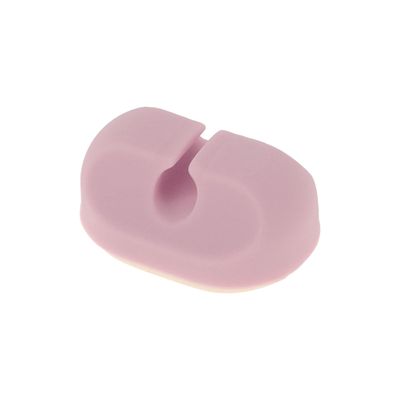 Motoforti Universal Cable Holder Clip Cable Clip Cord Management Organizer, 30.5x21x14mm, Durable, Silicone, Pink for Car Dashboard TV PC Laptop Office Desk