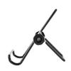 Acouto Multi Angle Portable Foldable Metal Non Slip Stand Holder for Tablet Big Size Tablet Stand Tablet Stand (S) view 1