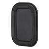 Acouto 4PCS Bass Speaker Plate Passive Auxiliary Bass Rubber Vibration Plate Oval Subwoofer Passive (Rectangular 65 * 45 Black) view 3