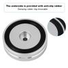 Acouto Aluminum Alloy Amplifier Feet Pad Speaker HiFi Isolation Damper Pad Speaker Isolation Pad Aluminum Alloy Turntable Isolation Feet (Silver) view 2