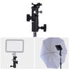 Aluminum Alloy E Type Flash Stand Bracket Hot Shoe Mount Adapter Umbrella Holder view 3