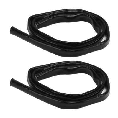 1/4 Inch ID Fire Sleeve Heat Sleeve, Shielded Fire Thermo Armor, Fire Sleeve, Silicone Coated Fiberglass, for Car Hose Cable Lines and Electrical Wiring 3.3ft (Black)