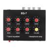 7 Band Sound Equalizer, Input Output Volume 7 Band Car Audio Graphic Equalizer 3.5mm Input Adjustment Dual Channel Digital Equalizer Car Equalizer EQ Car Headphone Amplifier (US view 1