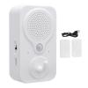Motion Activated Sound Player, Welcome Doorbell DIY Voice Recordable PIR Infrared Motion Sensor Activated Voice Player, Body Detector for Door Greeter, Entry Alert view 1