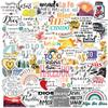 200Pcs Spanish Motivational Quote Stickers, Inspirational Positive Spanish Stickers for Adults, Sticker Packs for Laptop Hydro Flask Water Bottle Car Cup Computer Guitar view 2
