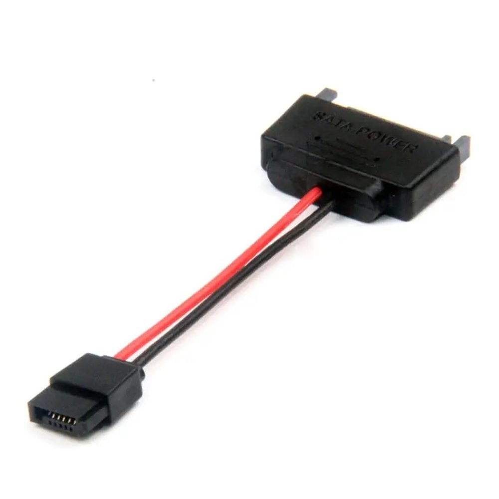 1~10PCS Power 15-Pin Male to SATA 6-Pin Slimline Power Adapter Cable(Style A 1pc)