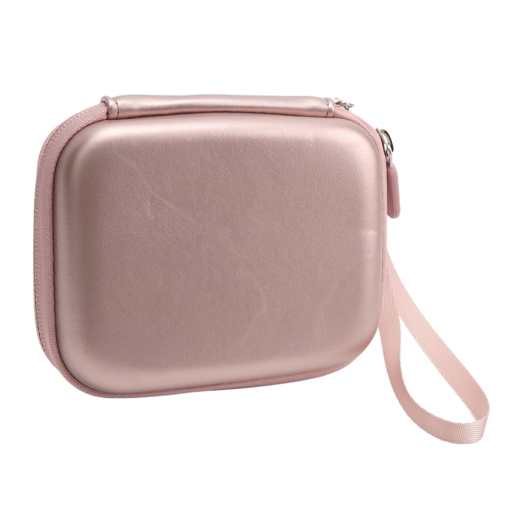 ANGGREK Hard Camera Case, Travel Protective Carrying Camera Bag PU Leather Convenience Exquisite Portable for Travel ()
