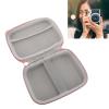ANGGREK Hard Camera Case, Travel Protective Carrying Camera Bag PU Leather Convenience Exquisite Portable for Travel () view 4