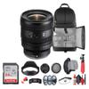 Sony FE 16-25mm f/2.8 G Lens (Sony E) (SEL1625G) + 64GB Memory Card + Filter Kit + Backpack + Flexible Tripod + Cap Keeper + Cleaning Kit + Memory Card Wallet + Card Reader + Hand Grip Strap (Renewed) view 1